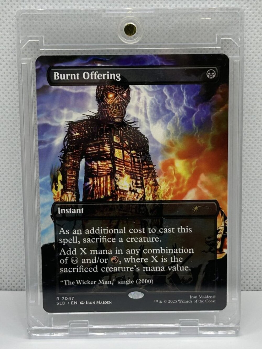 Burnt Offering Secret Lair 7047 IN MAG CASE Pack-Fresh NM IN MAG CASE